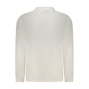 Norway 1963 White Cotton Men Polo Shirt