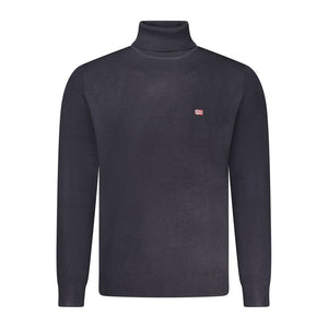 Norway 1963 Blue Polyester Men Sweater