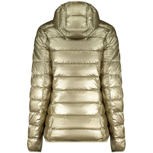 Norway 1963 Gold Polyamide Women Jacket