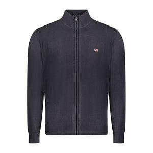 Norway 1963 Blue Polyester Men Cardigan