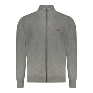 Norway 1963 Gray Polyester Men Cardigan