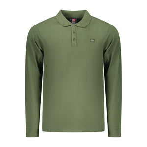 Norway 1963 Green Cotton Men Polo Shirt