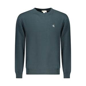 Calvin Klein Blue Cotton Men Sweater