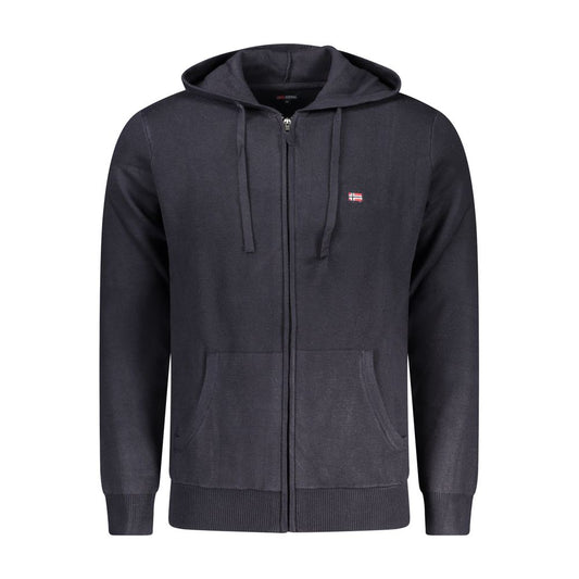 Norway 1963 Blue Polyester Men Cardigan