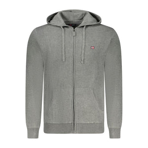 Norway 1963 Gray Polyester Men Cardigan