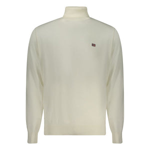 Norway 1963 White Polyester Men Sweater
