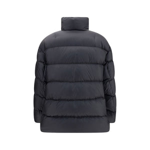 MONCLER x EDWARD ENNINFUL Black Polyamide Coat