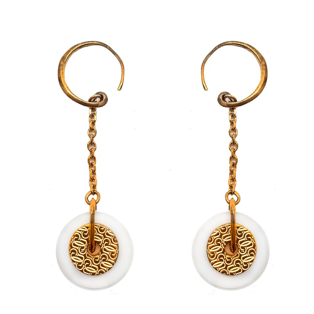 GC Rose Gold Stainless Steel Earrings
