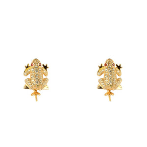 Lancaster Gold Silver Earrings