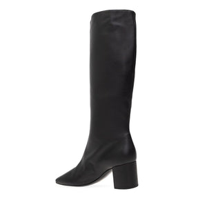 Dolce & Gabbana Black Calfskin Ankle Boots