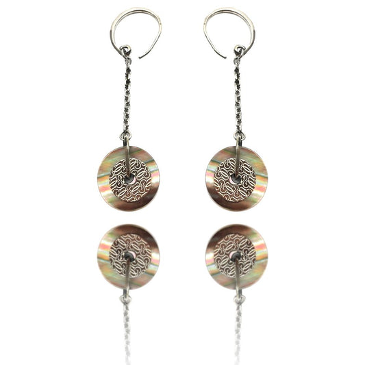 GC Silver Stainless Steel Earrings