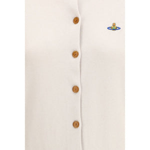 Vivienne Westwood White Cotton Cardigan