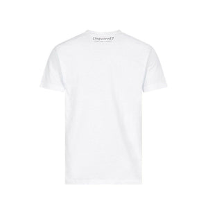 Dsquared² White Cotton T-Shirt