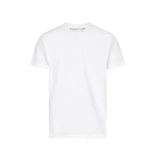 Dsquared² White Cotton T-Shirt