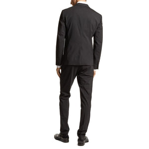 Dsquared² Black Elastane Two-Piece Suit