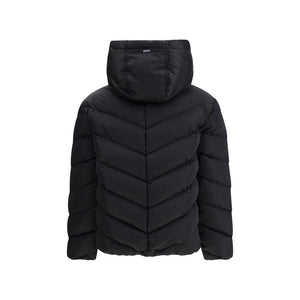 Herno Black Polyester Jackets And Coat
