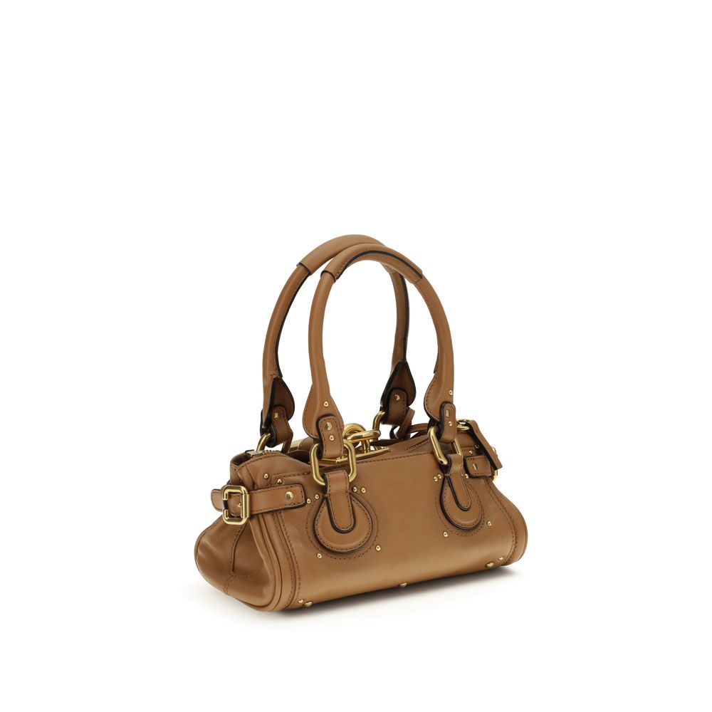 Chloé Beige Calf Leather Bos Taurus Shoulder Bag