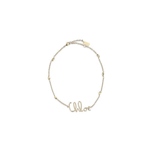 Chloé Gold Brass Necklace