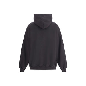 Balenciaga Black Cotton Sweatshirt