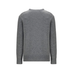 Burberry Gray Wool Sweatshirt