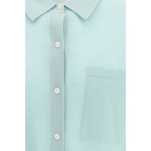 Guest in Residence Light Blue Cashmere Dress Shirt