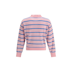 Guest in Residence Multicolor Cashmere Polo Shirt