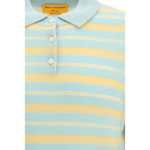 Guest in Residence Multicolor Cashmere Polo Shirt