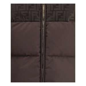 Fendi Brown Cotton Coat