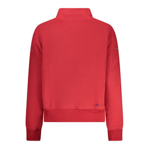 North Sails Rosso Cotton Women Sweatshirt