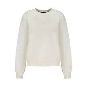 North Sails Bianco Cotton Women Sweatshirt