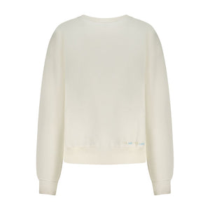 North Sails Bianco Cotton Women Sweatshirt
