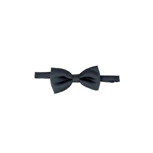 Punto Sella Cravatte Gray Silk Bowtie