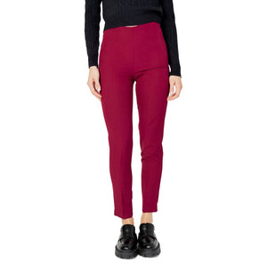 Hanny Deep Bordeaux Polyester Pants