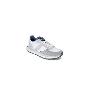 Blauer Gray Leather Athletic Sneakers