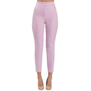 Silence Purple Polyester Pants