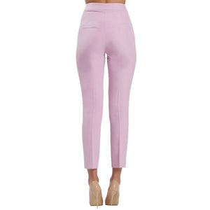 Silence Purple Polyester Pants