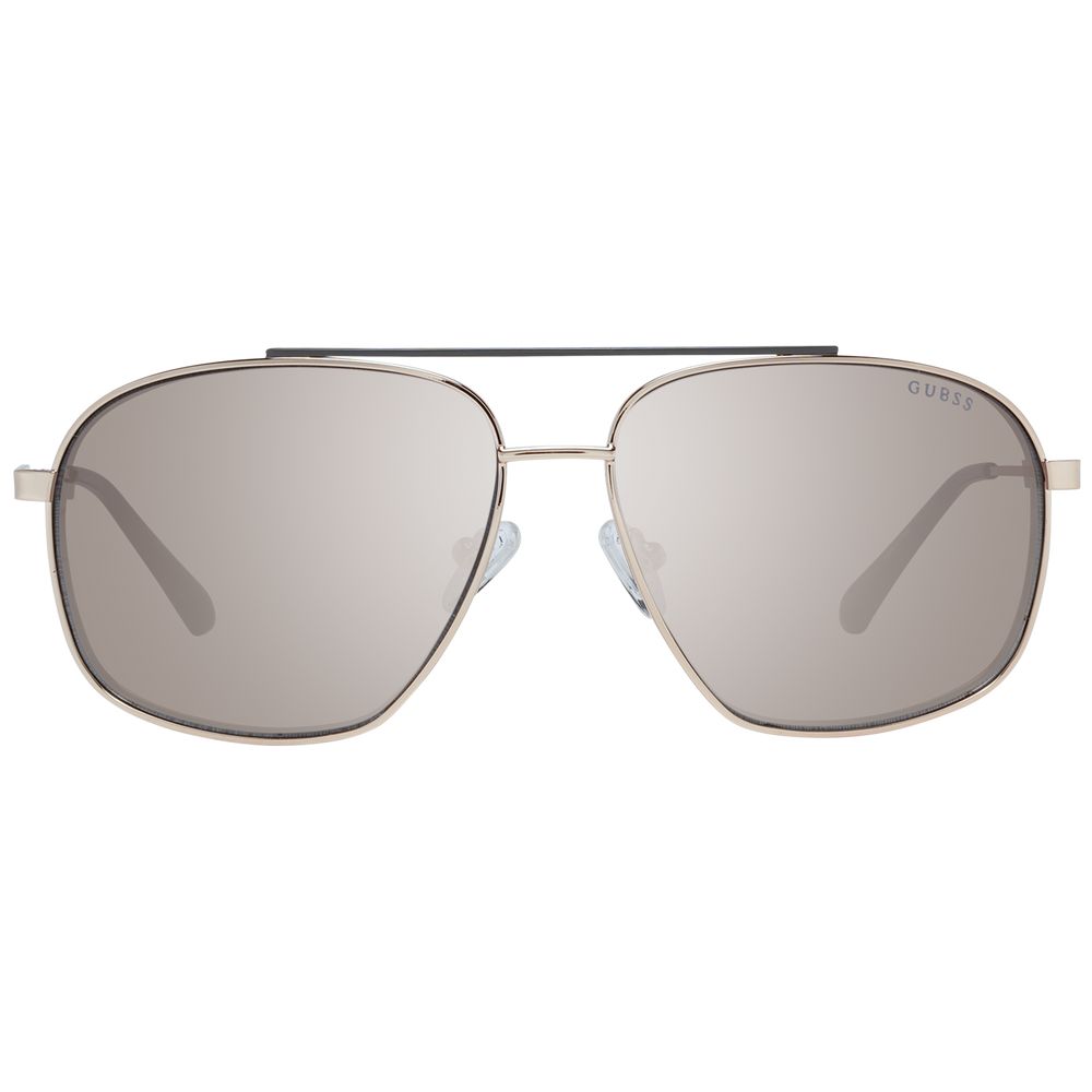 Guess Gold Metal Sunglasses
