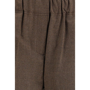 Max Mara Brown Wool Casual Pants