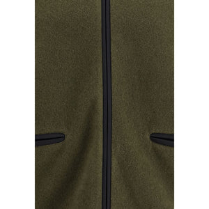 LAMINAR Green Polyester Hoodie