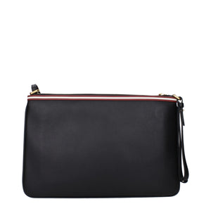 Bally Black Leather Crossbody Bag