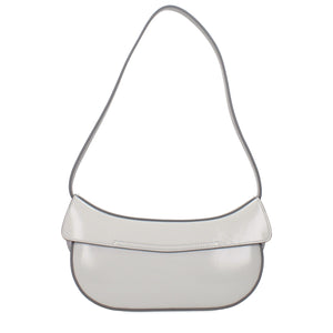 Marni Gray Leather Shoulder Bag