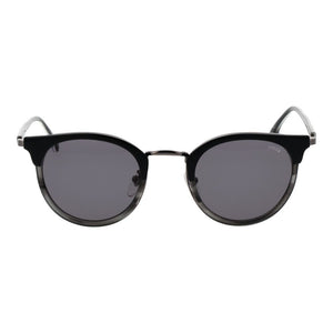 Lozza Black Stainless Steel Sunglasses
