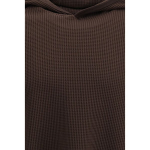 LAMINAR Brown Cotton Sweatshirt