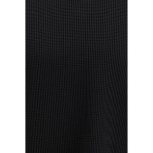 LAMINAR Black Cotton Sweatshirt