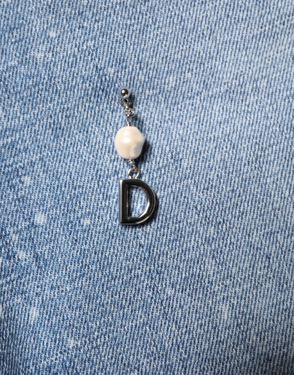 Dolce & Gabbana Blue Embellished Cotton Skinny Denim Jeans