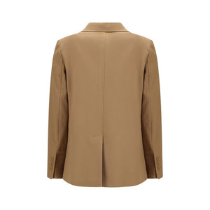Max Mara Beige Fleece Wool Clothing