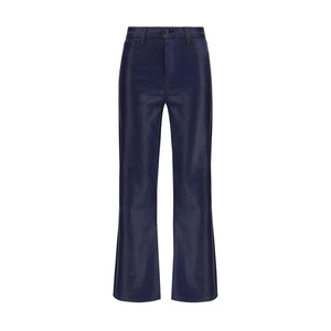 L'Agence Blue Cotton High-Waisted Jean