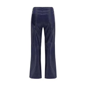 L'Agence Blue Cotton High-Waisted Jean
