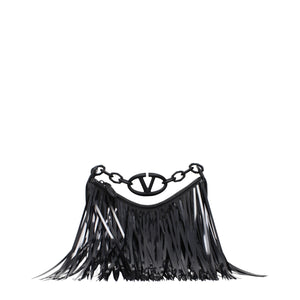 Valentino Garavani Black Leather Handbag