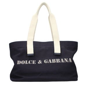 Dolce & Gabbana Blue Fabric Shoulder Bag